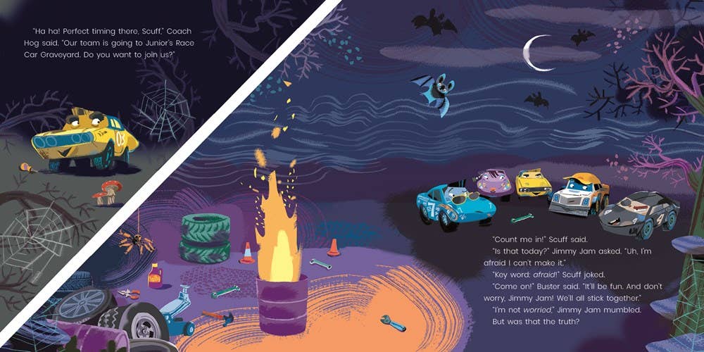 HarperCollins Focus - Wholesale Preschool Book (3-5) - Buster and the Race Car Graveyard2