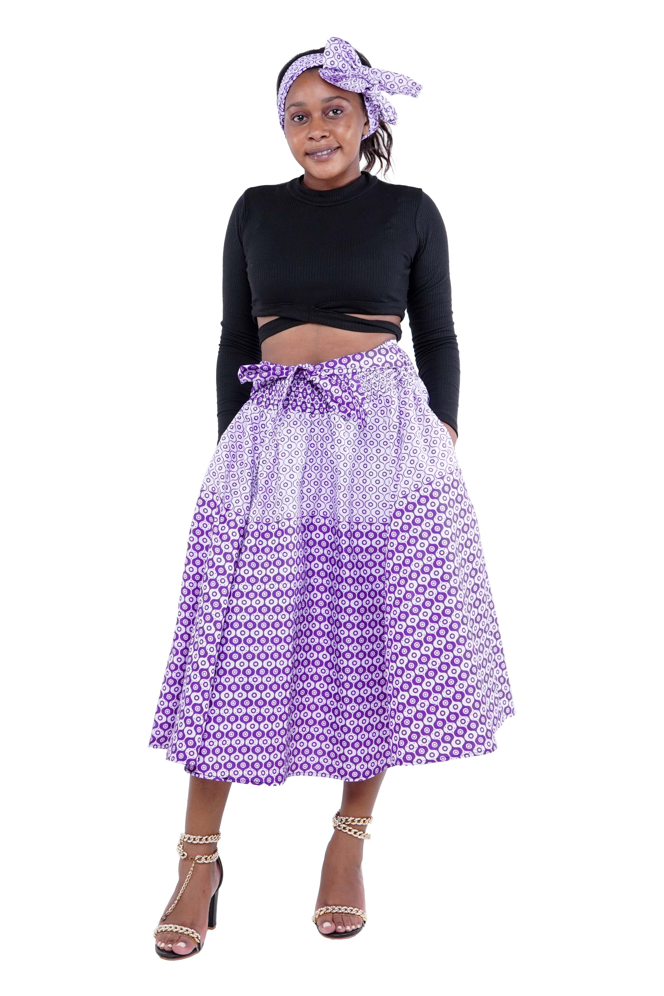 Satsuma Wholesale - Wholesale Skirt - Women's - African Midi Skirt