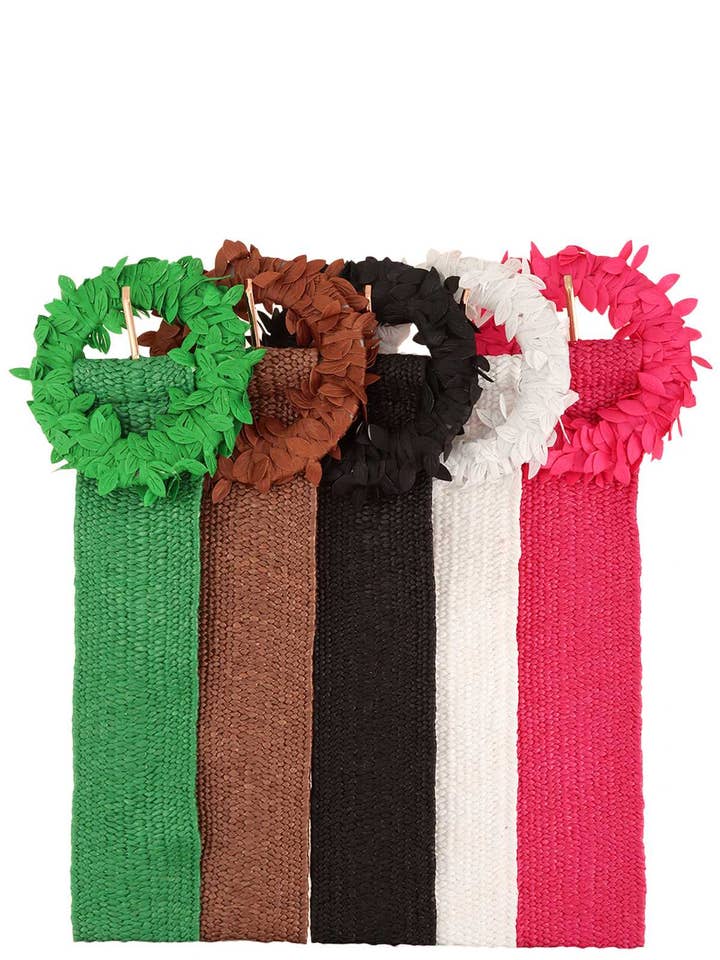 ELASTISCHER GÜRTEL MIT KREISFÖRMIGER BLUMENSCHNALLE DB1178- für den Großhandel von anbfashion