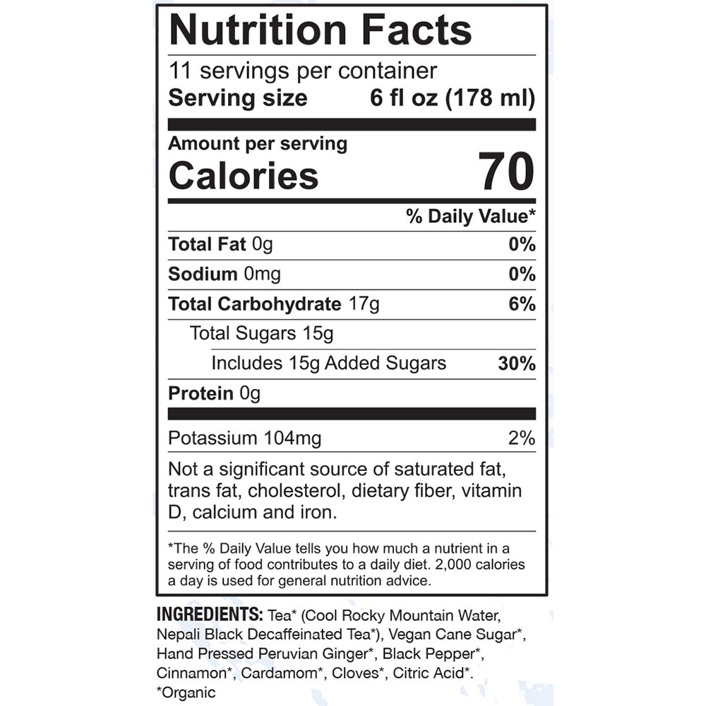 Sherpa Chai - Wholesale Iced Tea - Sherpa Chai Decaf Concentrate2