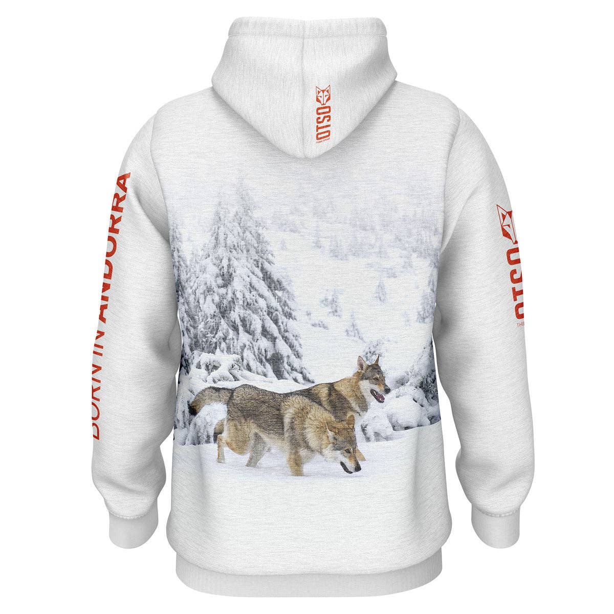 OTSO – Engroshandel Hættetrøje - Herre – Hoodie Wolf1