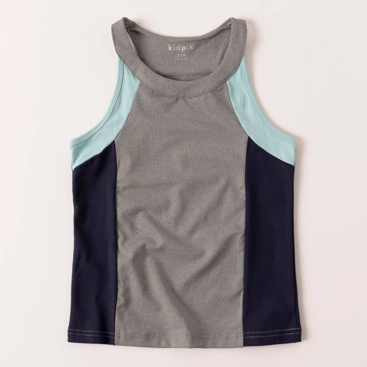 Tonal Color Block Tank for wholesale by Kidpik