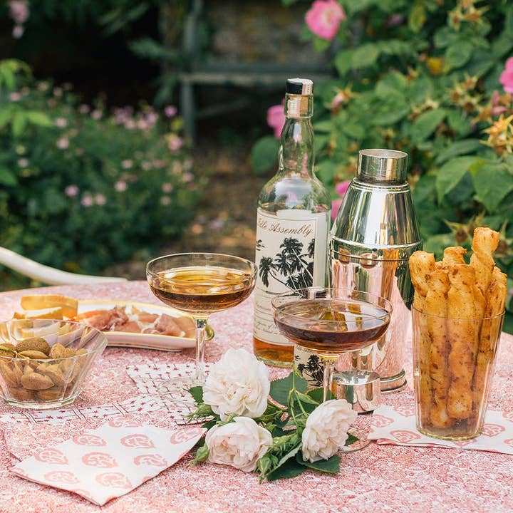 Pomegranate Inc - Wholesale Dinner & Cloth Napkin - India Hicks Home Carnation Blush Napkin | Set of 41