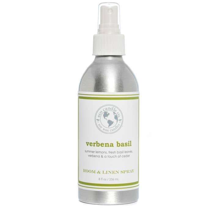 room & linen spray VERBENA BASIL for wholesale by Eco Candle Company