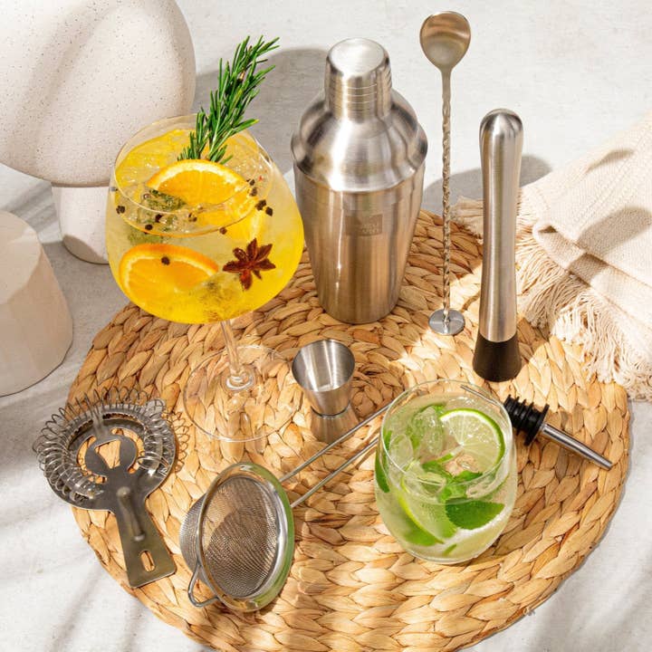 Vacu Vin - Wholesale Bar Tool - 7 - Piece Cocktail Set Bar in a Box4