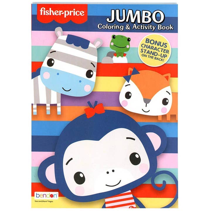 Fisher-Price 80-Page Coloring Book for wholesale by Empire Discount