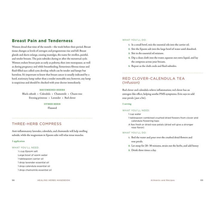 Union Square & Co. - Wholesale Book - Adult - Healing Herbs Handbook: Recipes for Natural Living