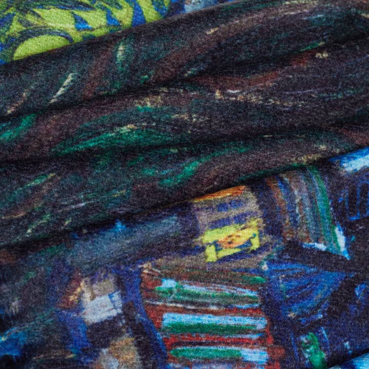 Signare Tapestry - Wholesale Scarf - Women's - Van Gogh Starry Night - Art Pashmina