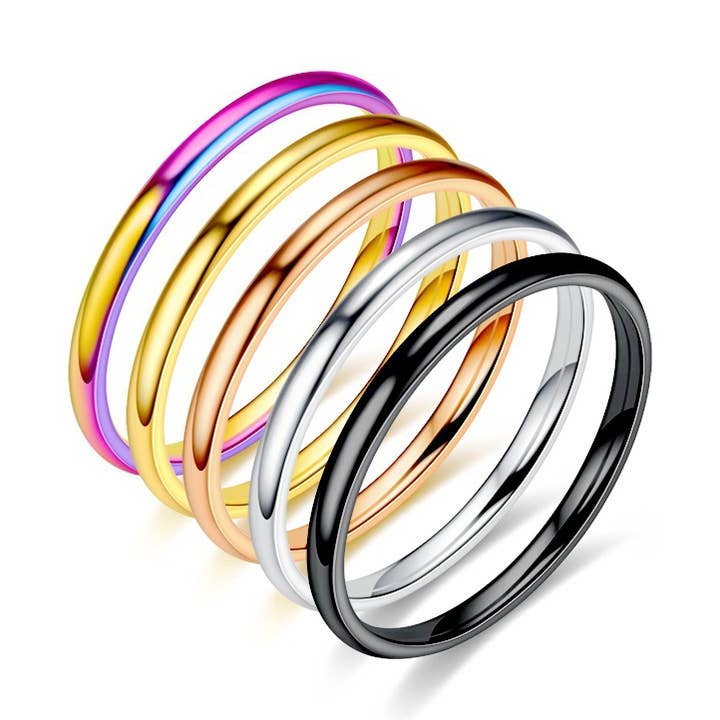 Classic Dainty Ring for wholesale by Babe co. (formerly Metal Marvels)