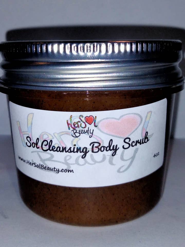 Sol Cleansing Body Scrub voor wholesale door HerSol Beauty