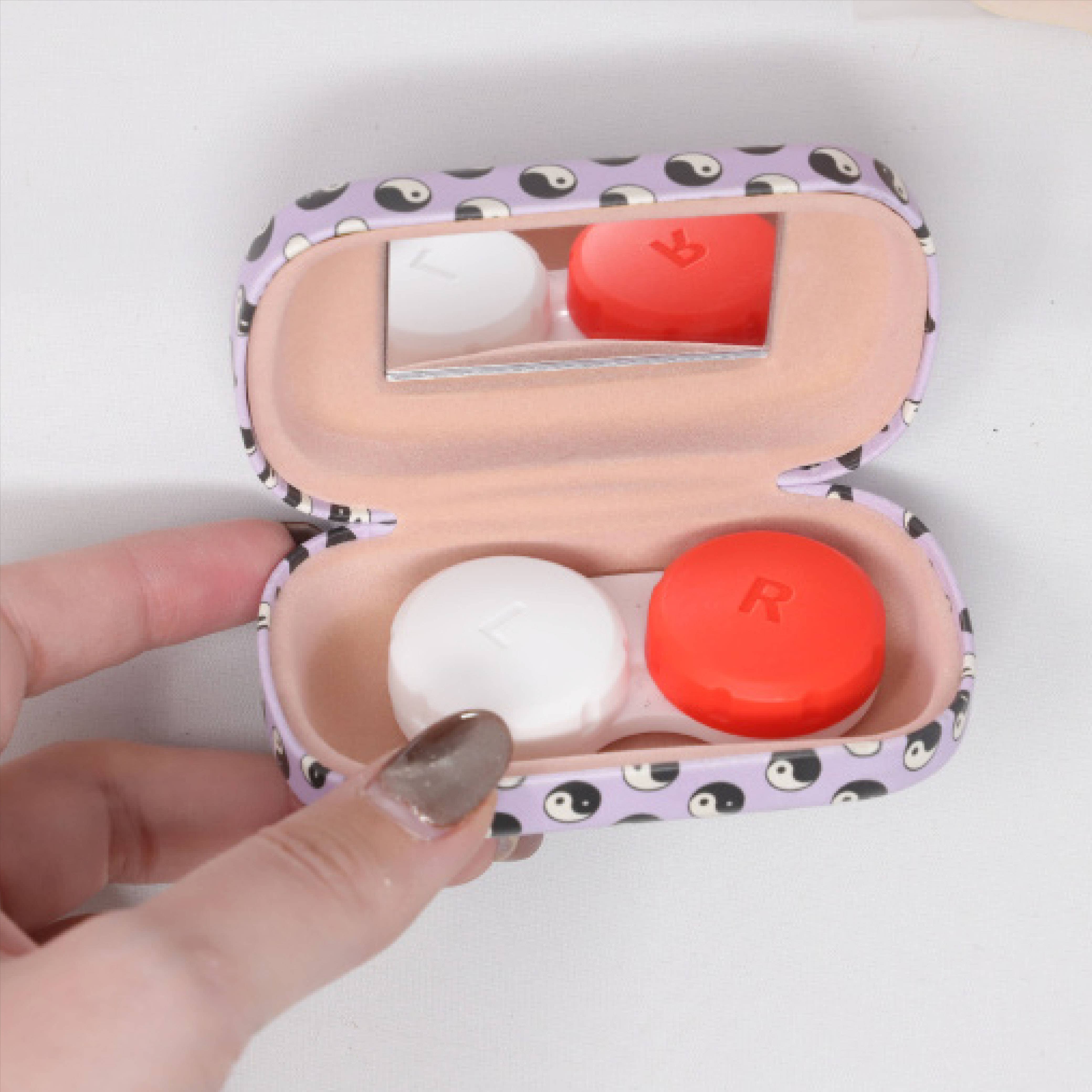 Made Au Gold - Wholesale Eyewear Cases & Holders - Women's - Pill case - Contact lens case - Yin Yang1