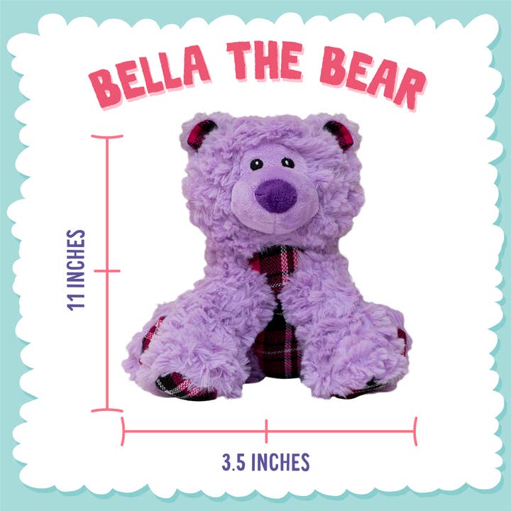 SnugArooz - Wholesale Pet Plush Toy - Dog - Bella the Bear Dog Toy