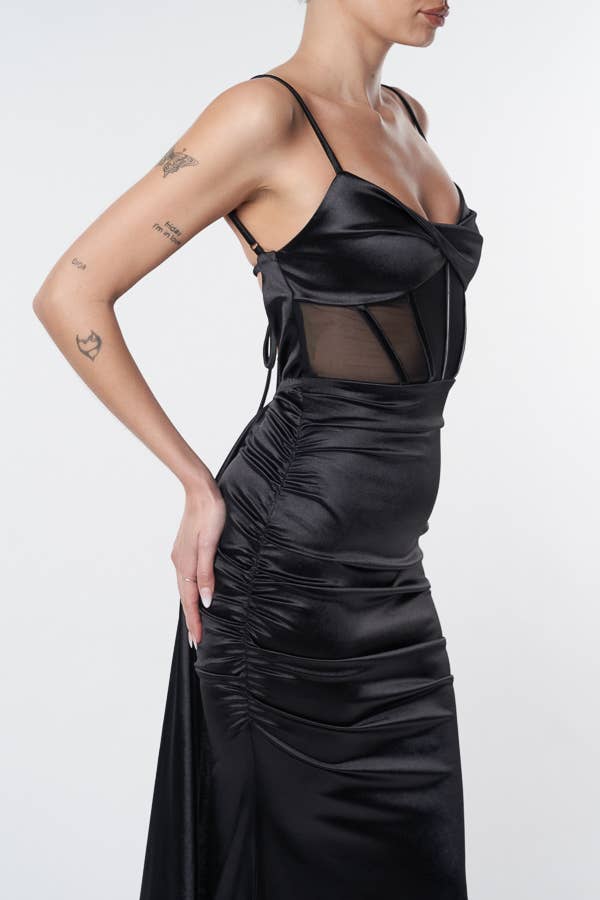 CEFIAN FASHION - Wholesale Gown - Women's - IT GIRL CORSET MAXI DRESS11