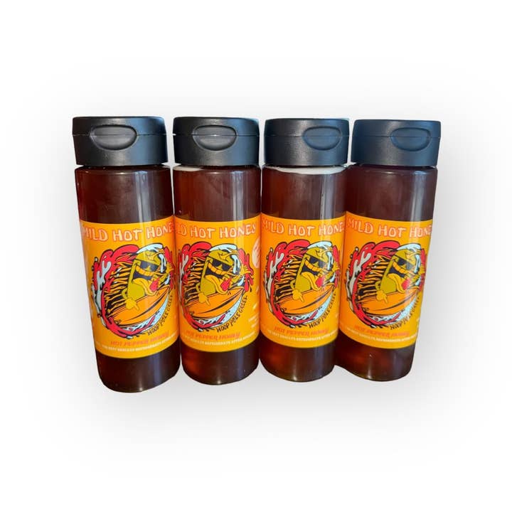 Miel doux et chaud pour la vente par Hoop Pole Creek Hot Sauce Co.