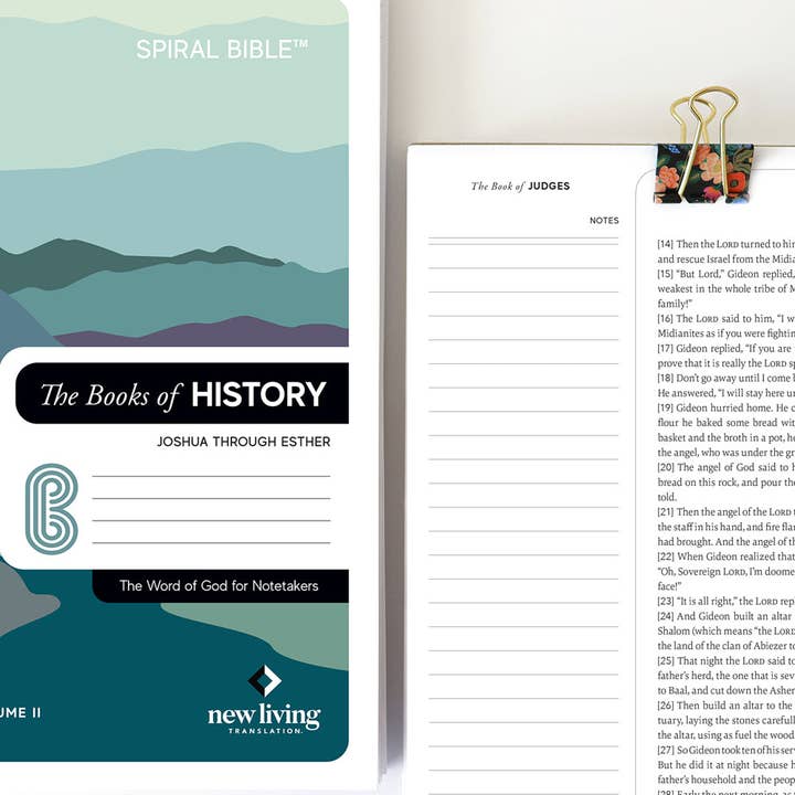 Spiral Bible - Wholesale Religion - Spiral Bible™ - NLT - Joshua - Esther3