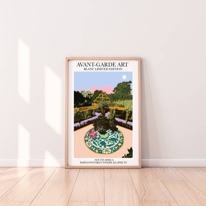 South African Dreaming A3 Print for wholesale by BLANC Prints UK