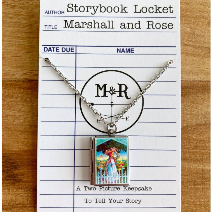 Book Locket Anne of Green Gables - Picket Fence for wholesale by Marshall and Rose