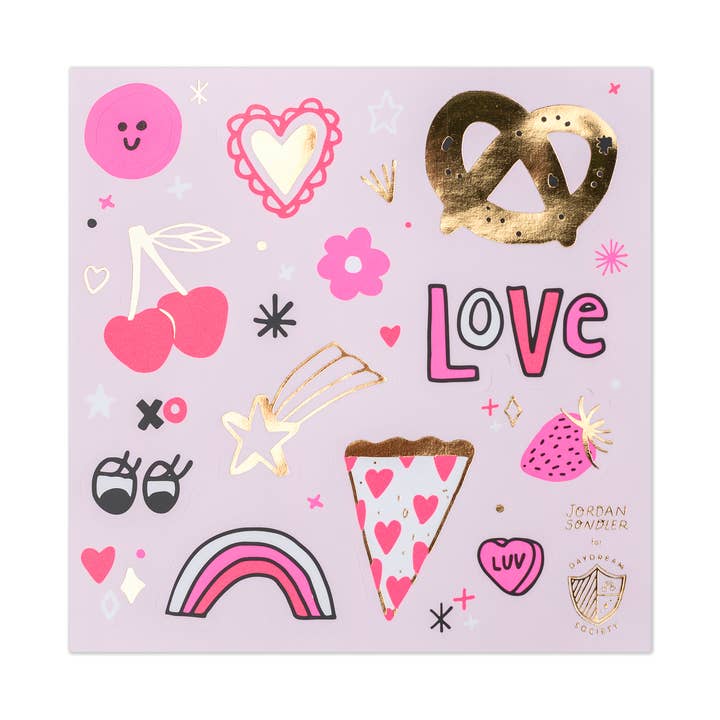 Love Notes Sticker Set - 4 Pk. for wholesale by Jollity & Co. + Daydream Society