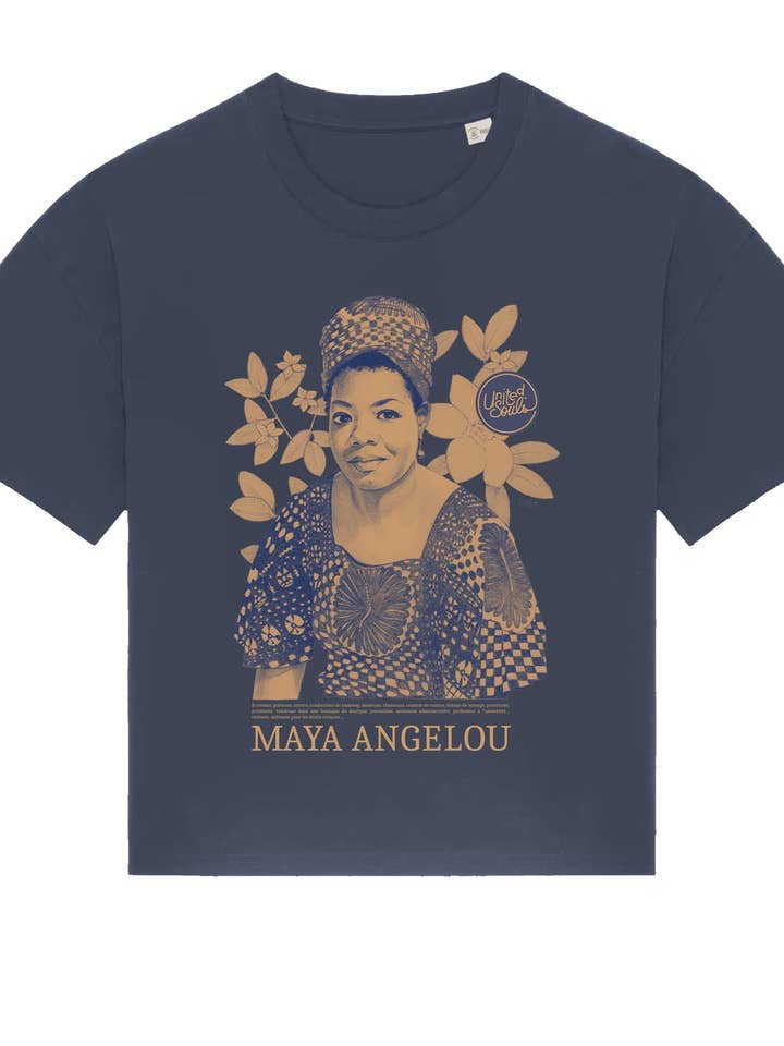 Maya Angelou Color I Women's Oversized T-shirt for wholesale by UNITED SOULS