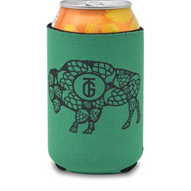 Hoppy Buffalo 12 oz burk/flaska koozie för wholesale av Traveling Growler