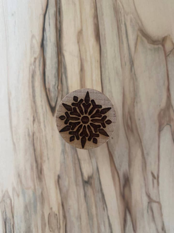 Snowflake Cookie Stamp for wholesale by Salzwerk Berlin