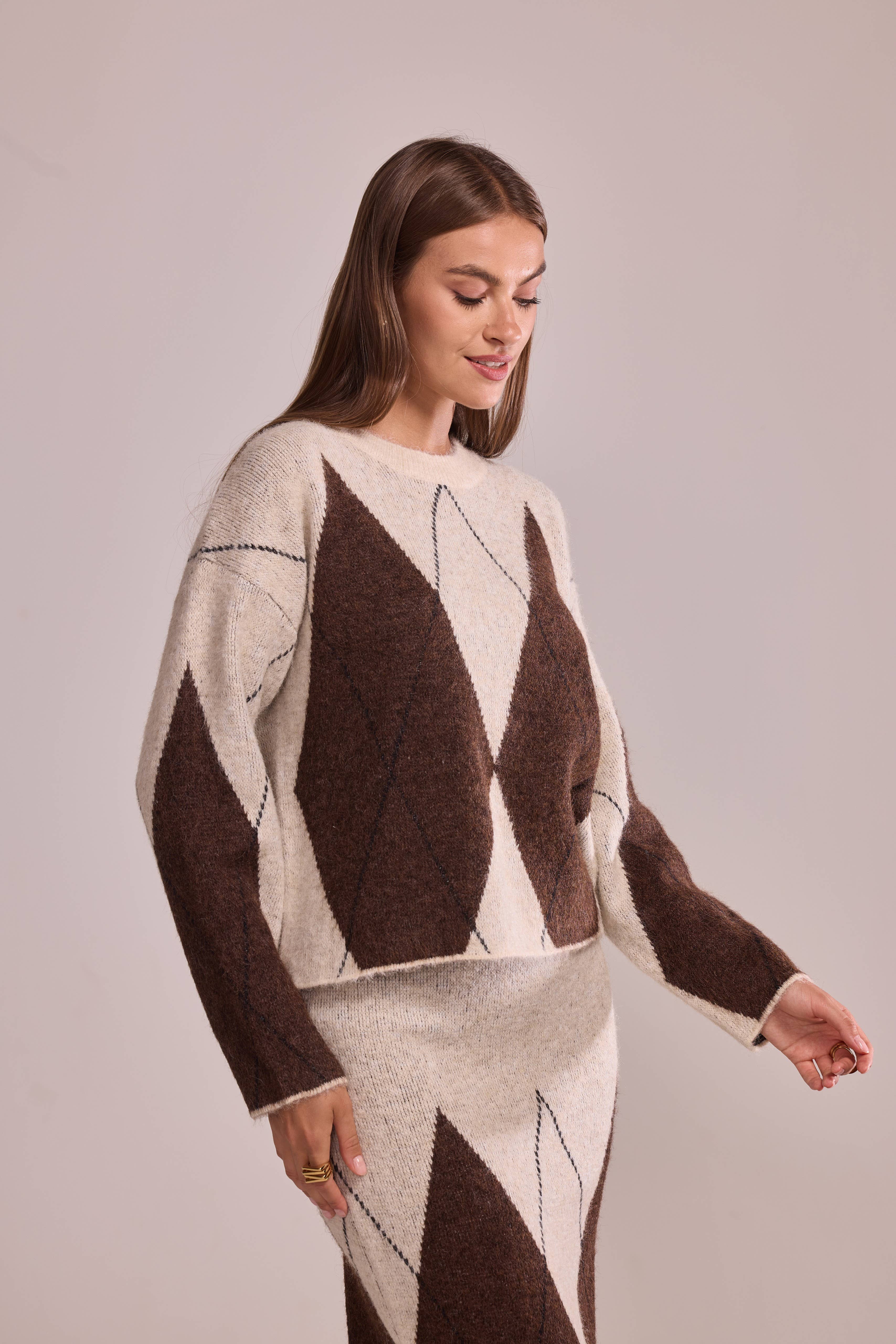 Cherry Paris - Wholesale Top & Skirt Set - Women's - Zita Set - IY257009