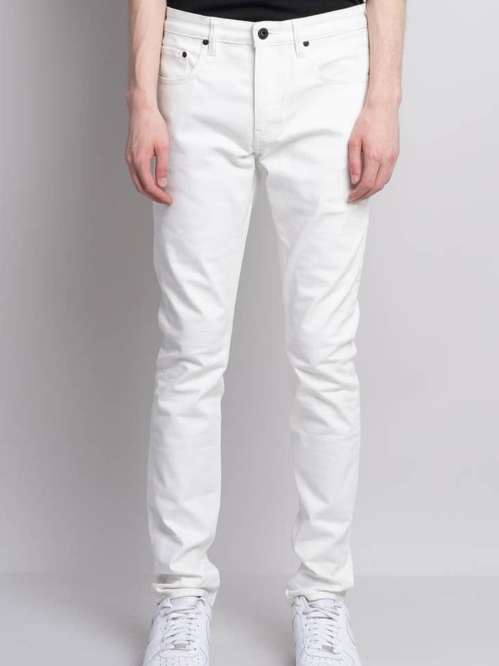 SID - Pure White for wholesale by Neon Denim Brand
