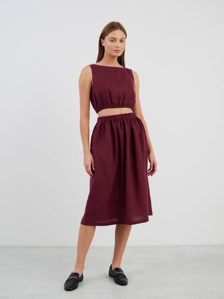 Elle lang hørnederdel for engroshandel hos Love and Confuse