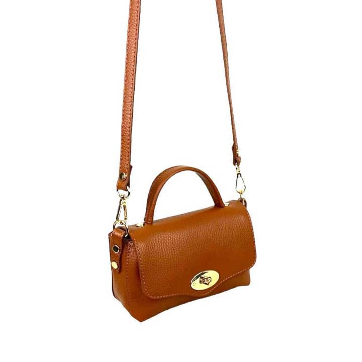 Chenson & Gorett – Großhandel Henkeltasche – Damen – Kompakte Handtasche aus italienischem Leder für Damen. Rabatte9