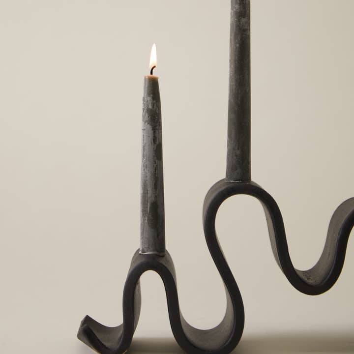 Virginia Sin - Vendita all'ingrosso Portacandele - Candelabro Wyat, nero4