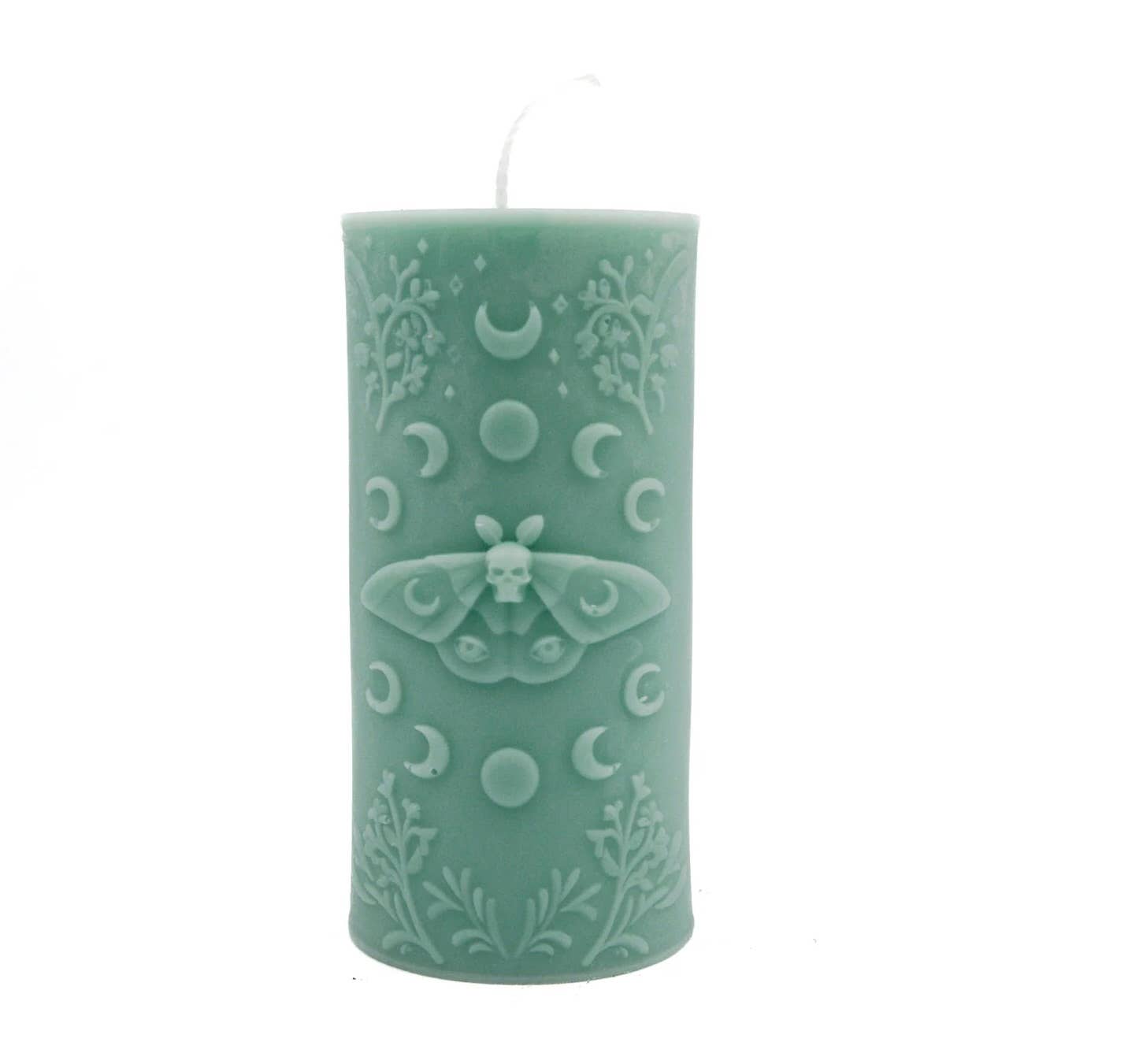 A Pleasant Thought - Wholesale Pillar Candle - MOTH AND MOON CANDLE | PILLAR1