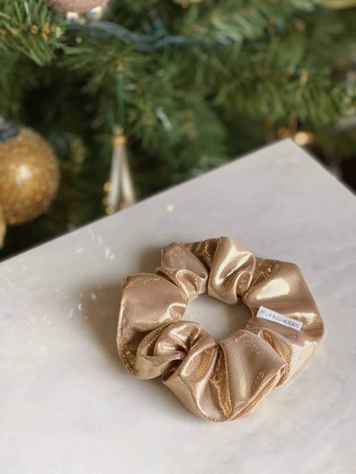 Chouchou de fête en or pour la vente par BELLA BUDDHA BEADS