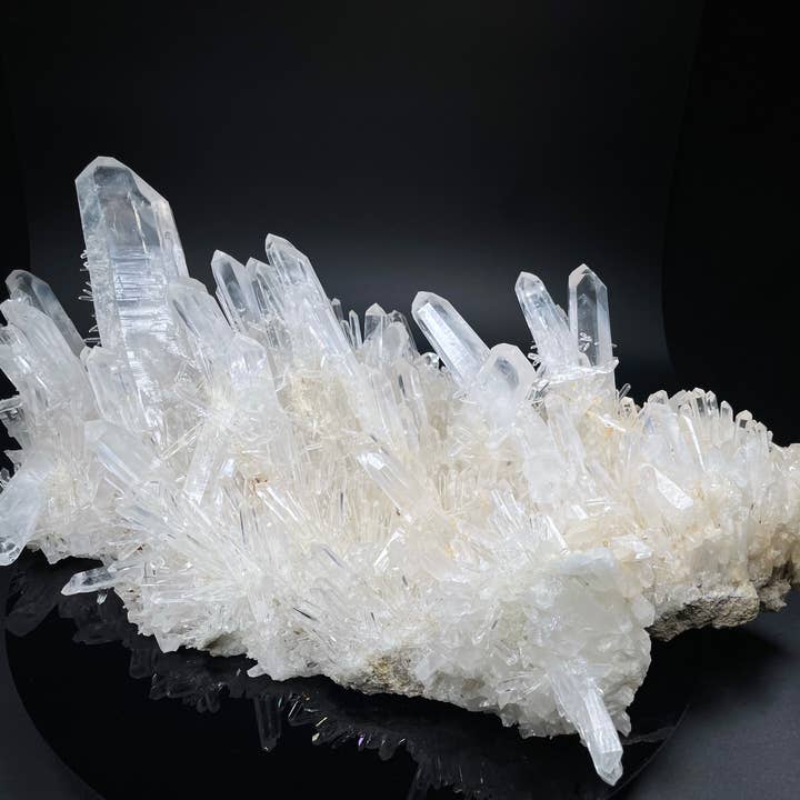 Extra rare grappe de quartz lemurien fumé bleu fantôme taille XL ! GROS (LC-303) 11500g x1 pièce pour la vente par Lemurian Quartz