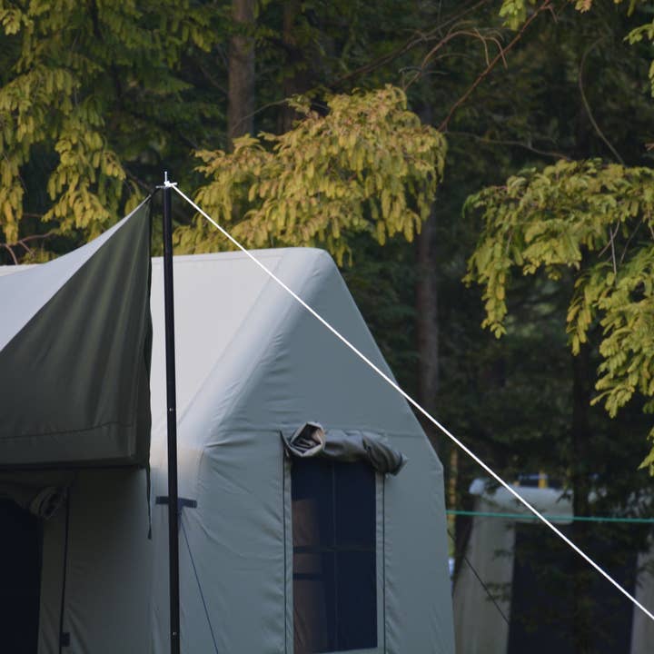 39F Inc. - Wholesale Tent - 9.8x13ft Inflatable Tent with Canopy &Pump Army Green&Beige5