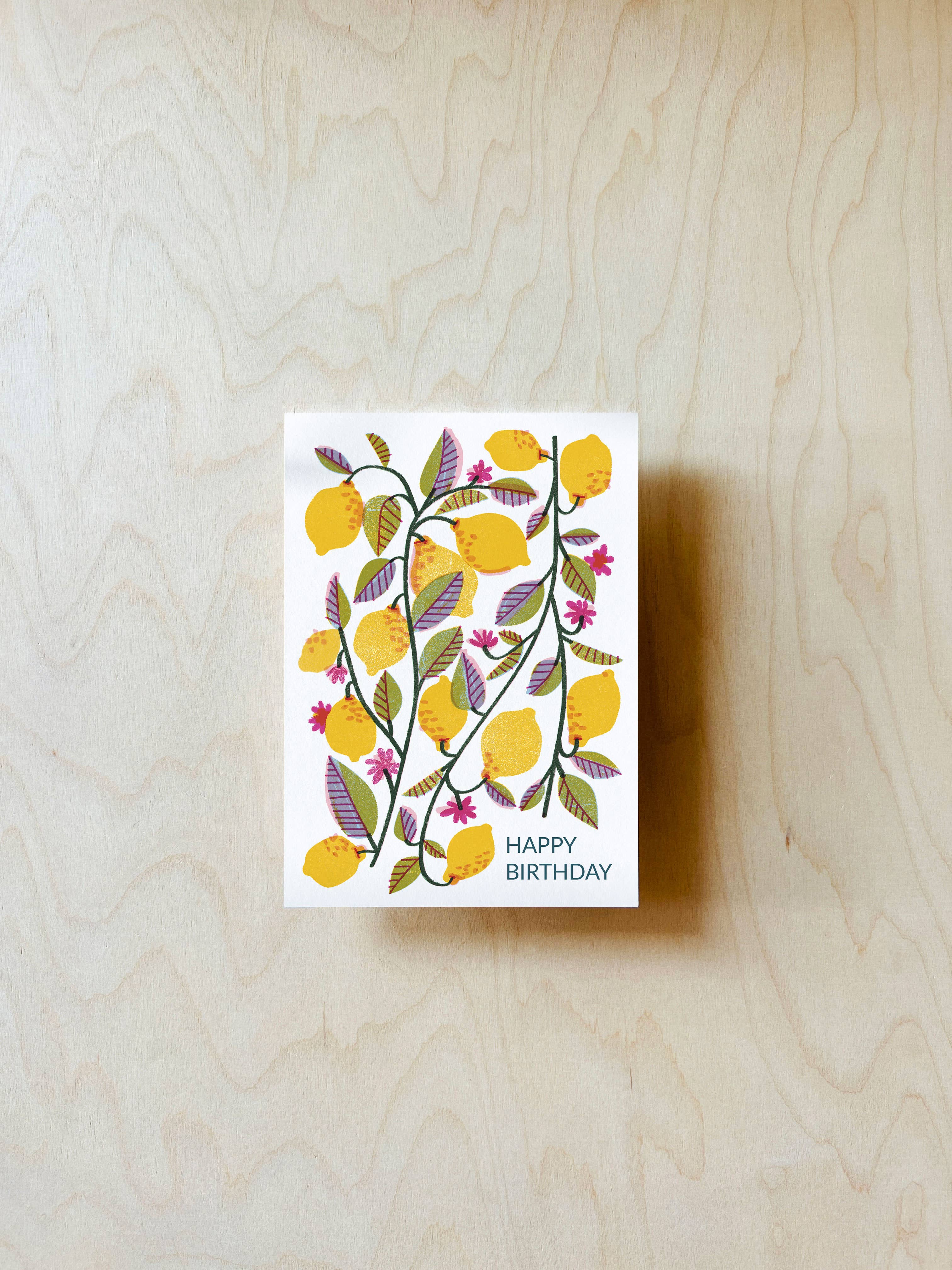 jungwiealt - Wholesale Postcard - Birthday Lemons Postcard DIN A62