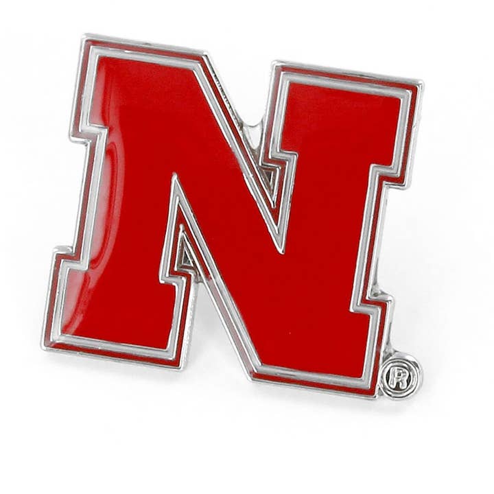 NCAA Nebraska Cornhuskers Team Logo Pin for wholesale by Aminco USA