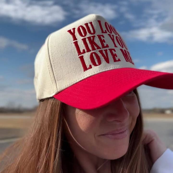 You Look Like You Love Me Snapback Hat for wholesale by Clover + Cotton Co