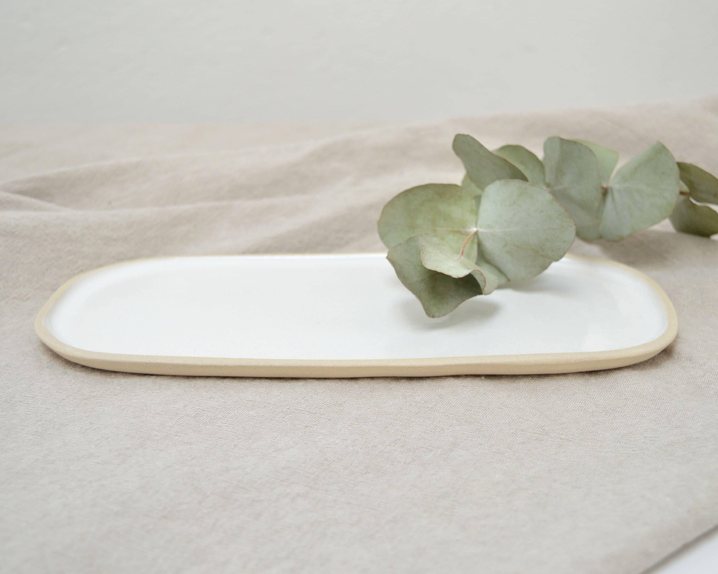 Karolina Bednorz Ceramics - Wholesale Serving Tray - NUDE Decorative Ceramics Tray Handmade in Italy2