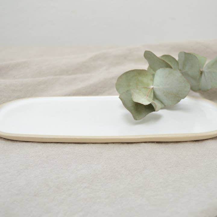 Karolina Bednorz Ceramics - Wholesale Serving Tray - NUDE Decorative Ceramics Tray Handmade in Italy2