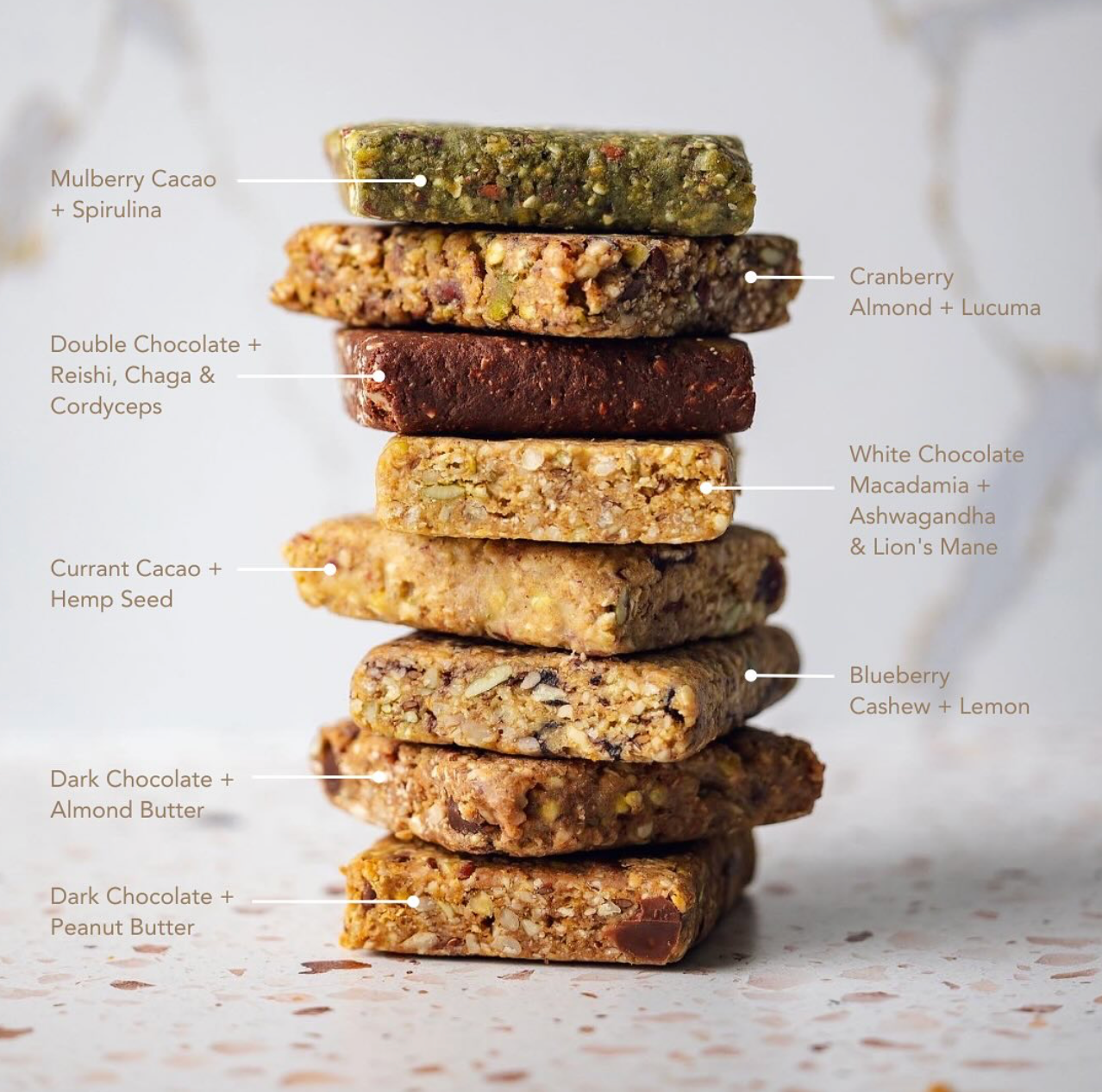 Elemental Superfood - Wholesale Snack Bar - Cranberry Almond + Lucuma4