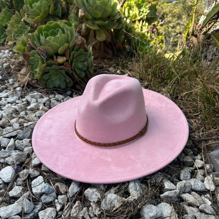One and Only Accessories - Wholesale Fedora - Women's - Best seller Fashion Classic Wide Brim suede Hat New Color