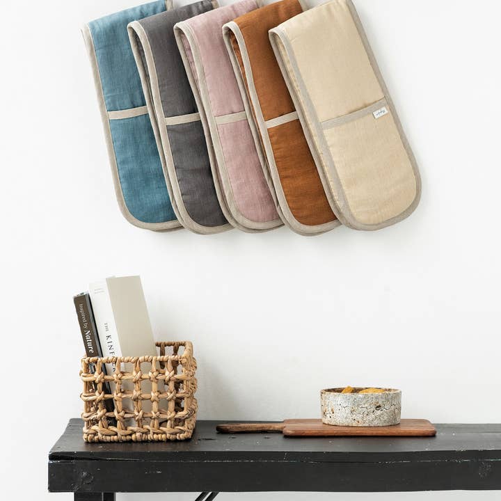 MagicLinen (We handle U.S. import procedures for you) – Luva de forno/pega por atacado – Luvas duplas para forno (1 peça)7