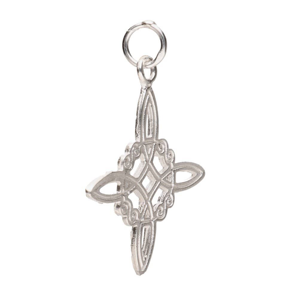 Vives de la Cortada S.L - Wholesale Individual Charm/Pendant - Medium Witch's Knot Pendant in 925 Sterling Silver1