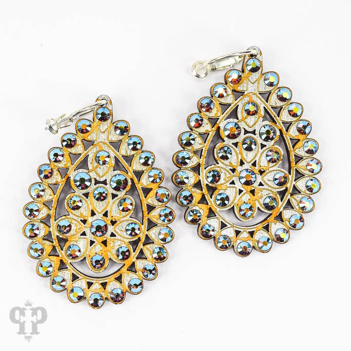 Pink Panache Brands – wholesale Dangle earrings – Santa Fe teardrop earring, medium size9