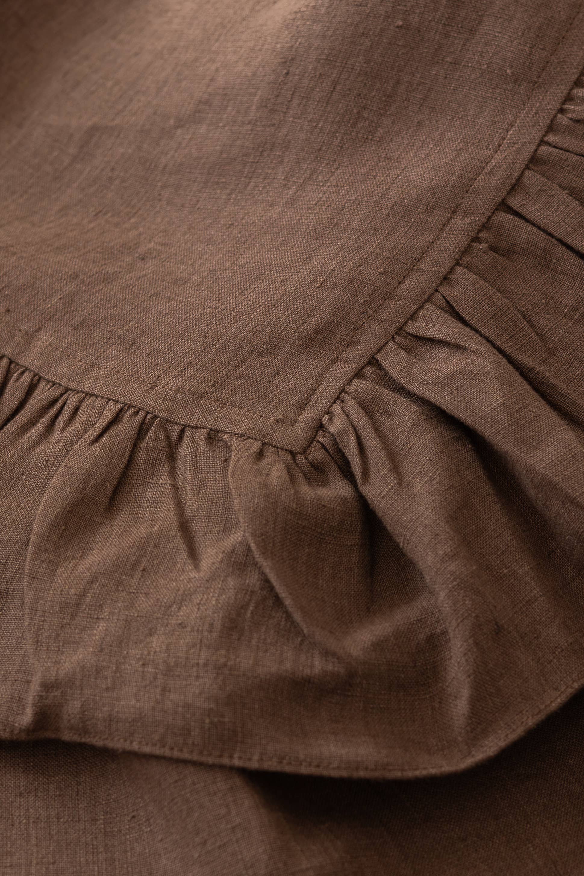 Live Linen - Wholesale Tablecloth - Linen Tablecloth with Ruffle Trim – Classic8