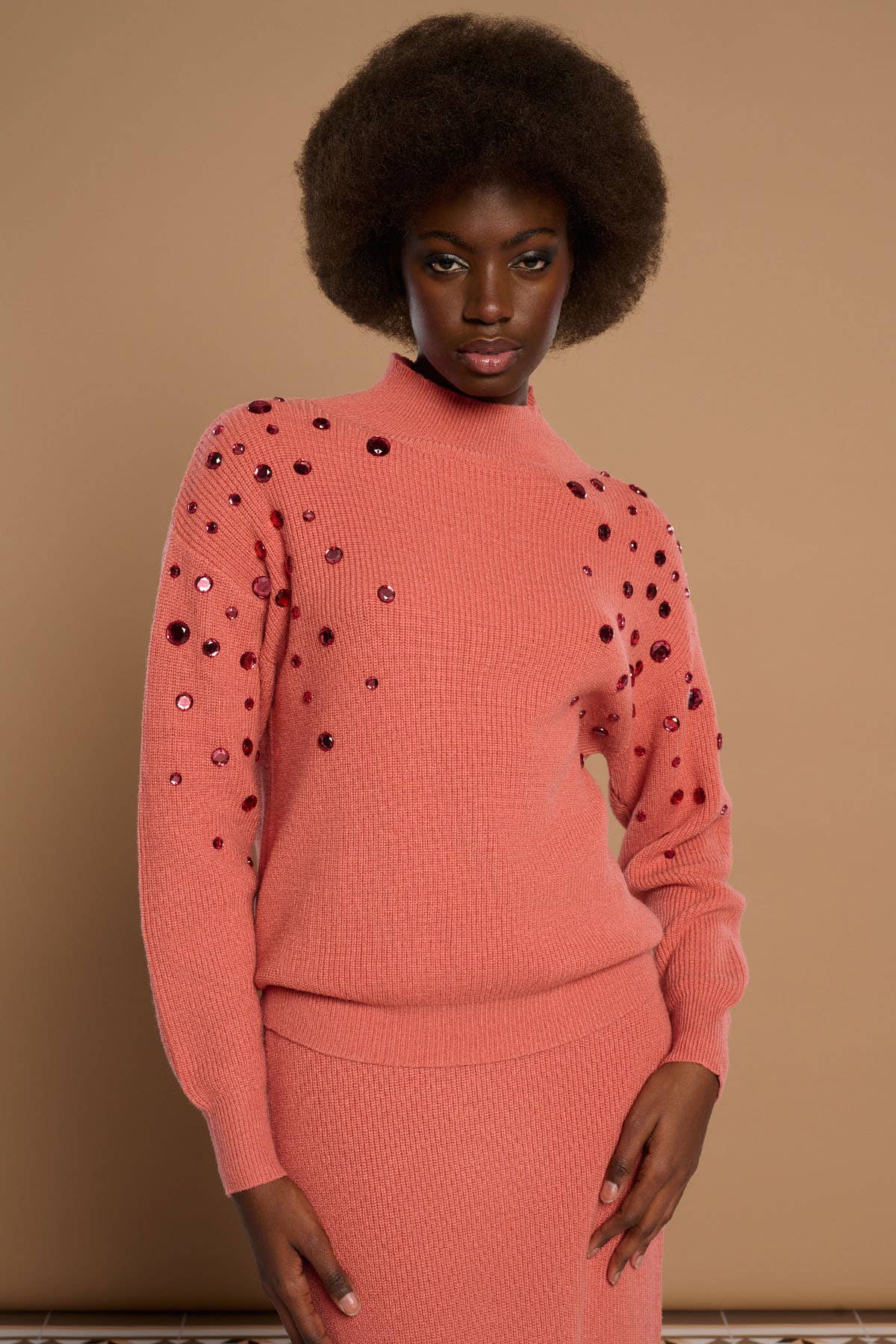 Rose GRISELDA SWEATER for wholesale on Faire