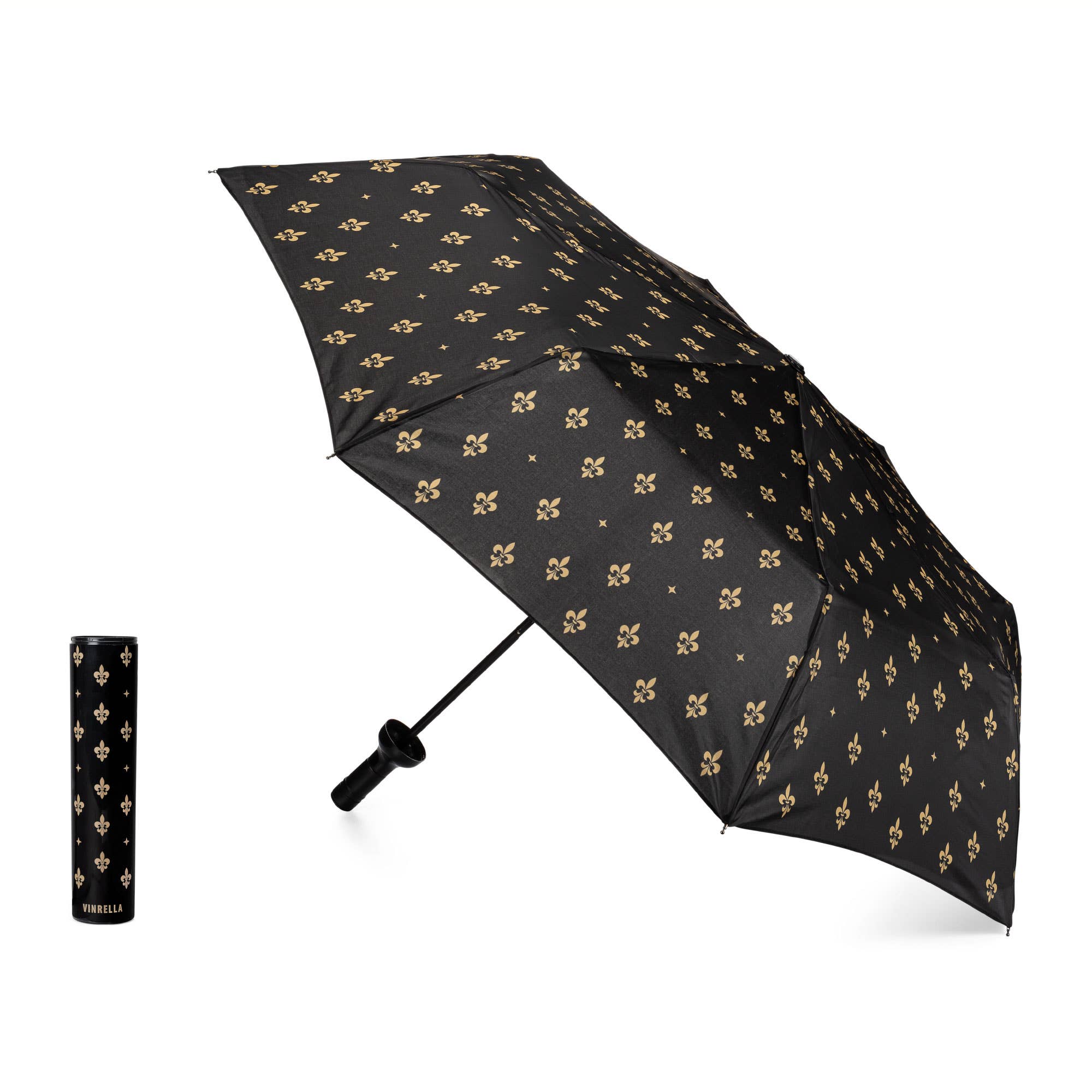 Vinrella - Wholesale Umbrella - Unisex - Fleur de Lis Bottle Umbrella3