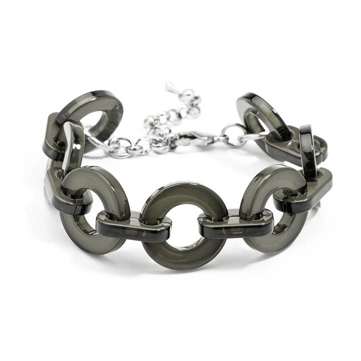 ZENZII Jewelry - Wholesale Link & chain bracelet - Ring Around The Resin Bracelet5