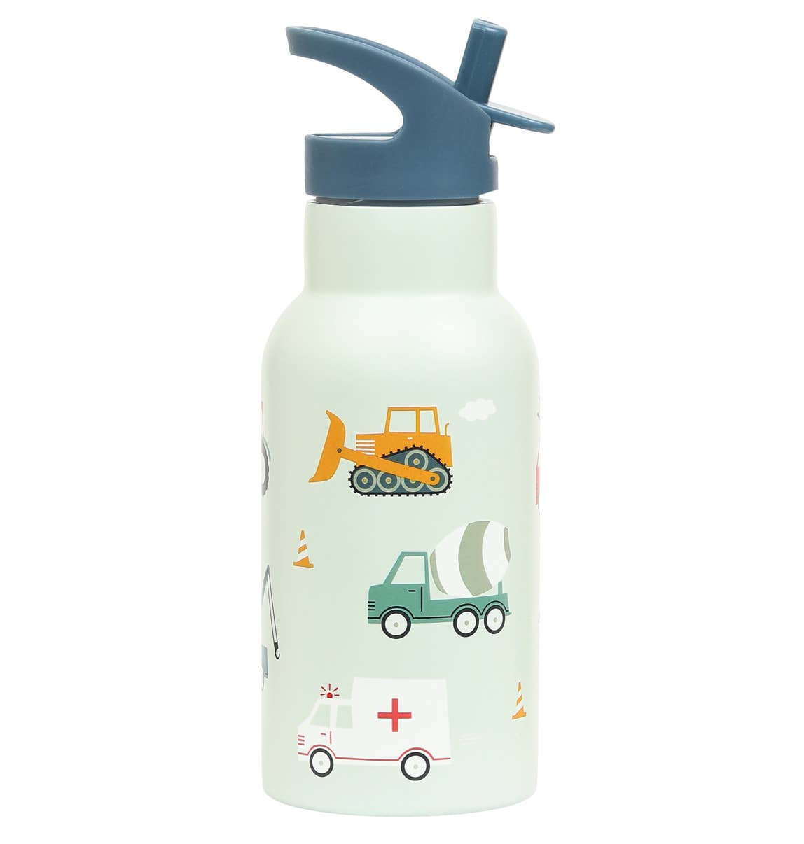 A Little Lovely Company – wholesale Water bottle – Kids stainless steel drink/water bottle: Vehicles, Cars1