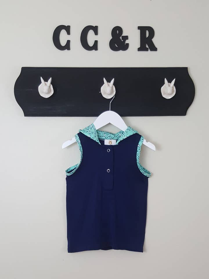 Sleeveless Pandamania Hoodie | Unisex for wholesale by cee cee & ryan